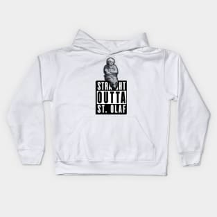 Straight Outta St. Olaf Betty White Rose Nylund Golden Girls Kids Hoodie